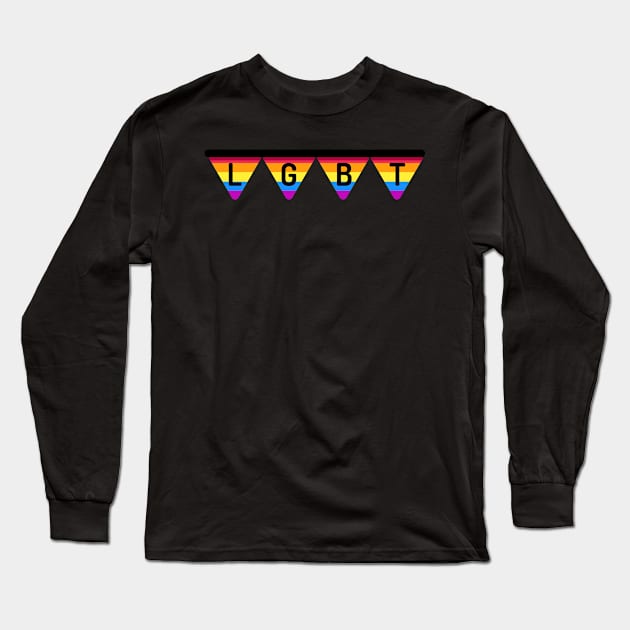 letter lgbt Long Sleeve T-Shirt by lgbtpride.store